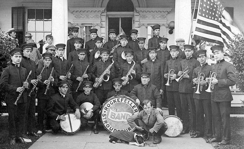 Rockefeller Band of Stroudsburg, circa 1912.