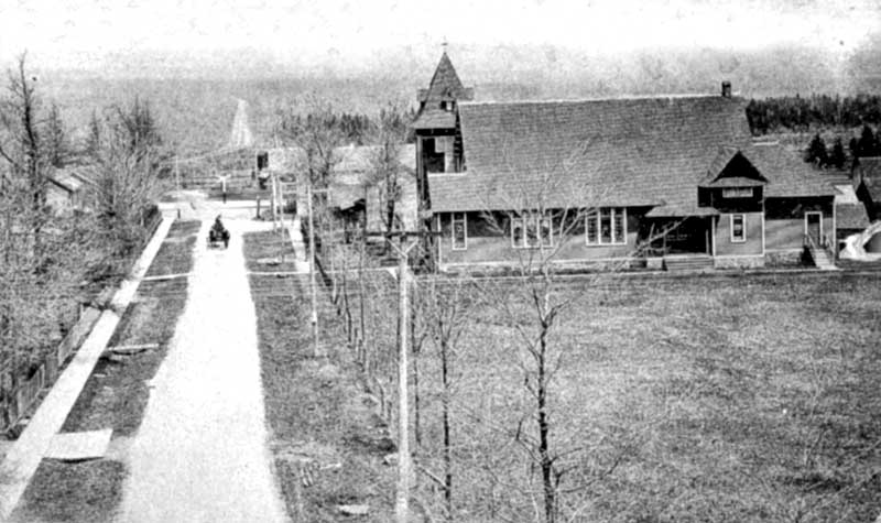 Church Street in Tobyhanna, circa 1910